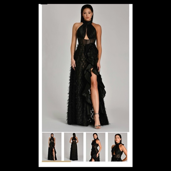 Alfabeta black gown, - Picture 8 of 9
